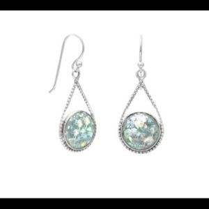 ROMAN GLASS DROP EARRINGS